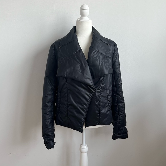Brooklyn Karma Lightweight Black Puffer Jacket - Picture 1 of 14